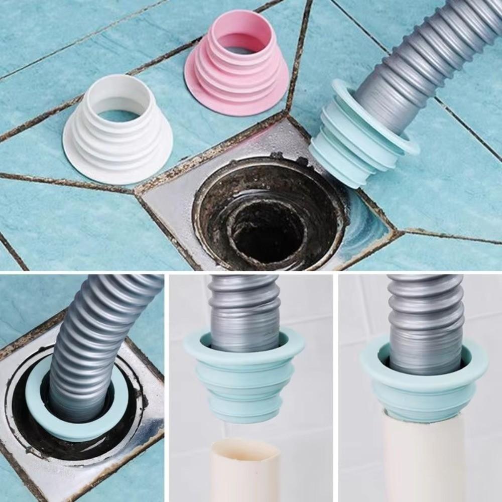 Deodorant Function Drain Pipe Seal Plug Rubber Material Rubber Pipe Hose Seal Washing Machine Pipe