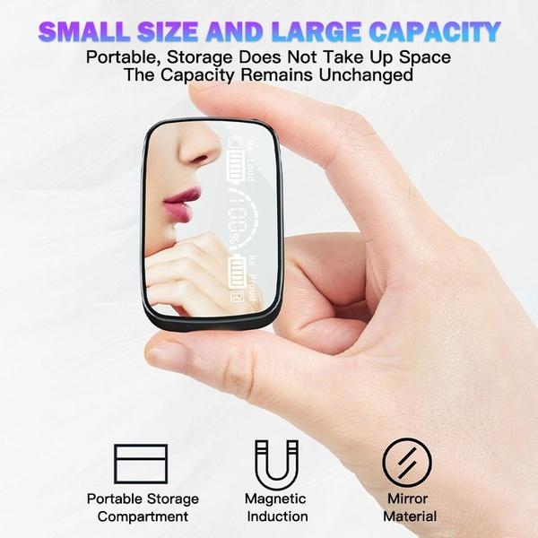 3D Touch Bluetooth 5.1 Наушники 9000 мАч Светодиодный дисплей Беспроводные гарнитуры Гарнитура с шумоподавлением 9D HiFi Стереонаушники IPX7 Водонепроницаемые