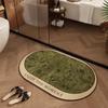 Carpet Rugs Bathroom Non-slip Absorbent Carpet Bedroom Plush Rugs Kitchen Floor Rugs Washable Quick Drying Carpet Rugs