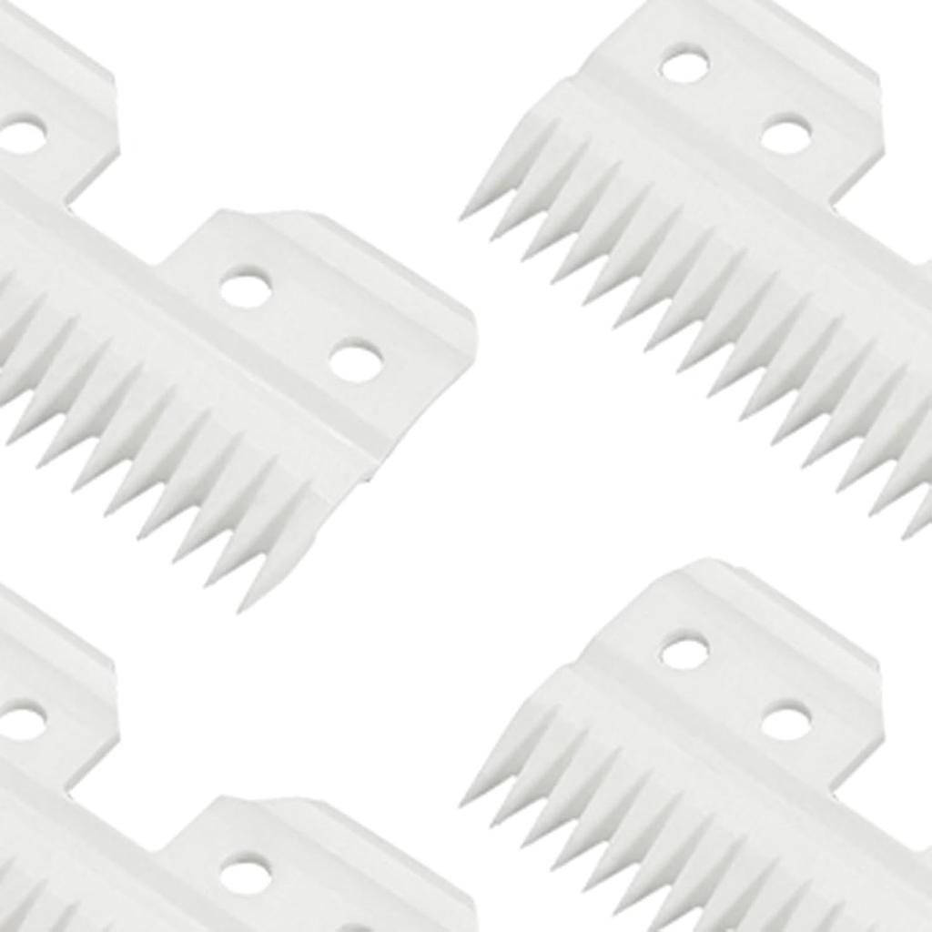 18 Teeth Ceramic Cutter Dog Grooming Blade Hair Clipper Blade Ceramic Cutters Pet Grooming Scissors,Ceramic Clipper Blades