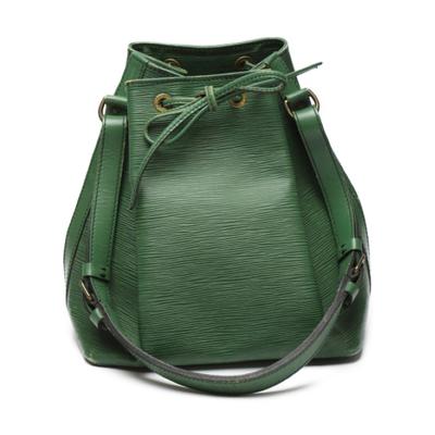 Epi Purse Shoulder Bag Epi Leather Borneo Green Women M44104 Used