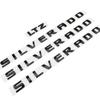 ABS Letters Emblem SILVERADO LTZ Applicable to Chevrolet Car Styling Fender Truck Badge Nameplate Logo Sticker XF1