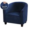 Чехлы для стульев Velvet Club Chair для кресел, чехлы для диванов Stretch, съемные чехлы для диванов, чехлы для барной стойки, гостиной, ресепшена