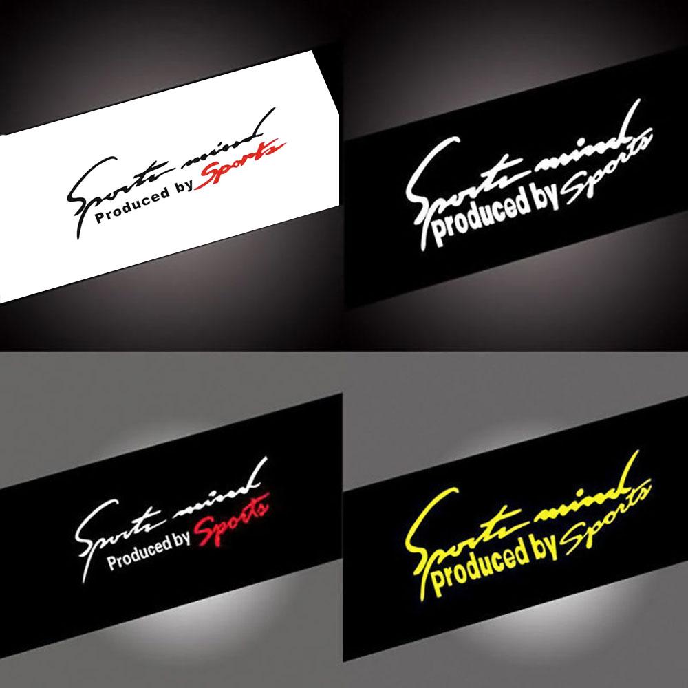 Спортивная наклейка на гоночный автомобиль, капот, боковое окно, светоотражающая виниловая отделка, графическая наклейка, автомобильные аксессуары, внешняя часть, универсальная