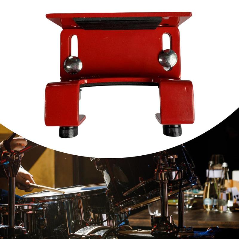 Bass Drum Platform Drum Pad Accessories Lightweight Drums Lift Fit Accessory Red