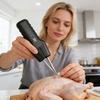 Электрическая ощипывательница птицы Ручной аппарат для ощипывания кур Высокоскоростное вращение Автоматическая регулировка натяжения Съемник перьев из нержавеющей стали