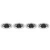 4pcs Aluminum Alloy CNC Simulated Brake Disc Accessories   Fit for 1:10 RC Car