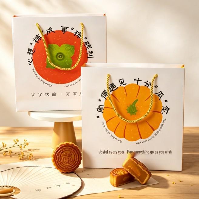 2026 Mid-Autumn Suzhou Style Snow Skin Custard Mooncake Gift Box - 4/6 Pieces, High-End Option