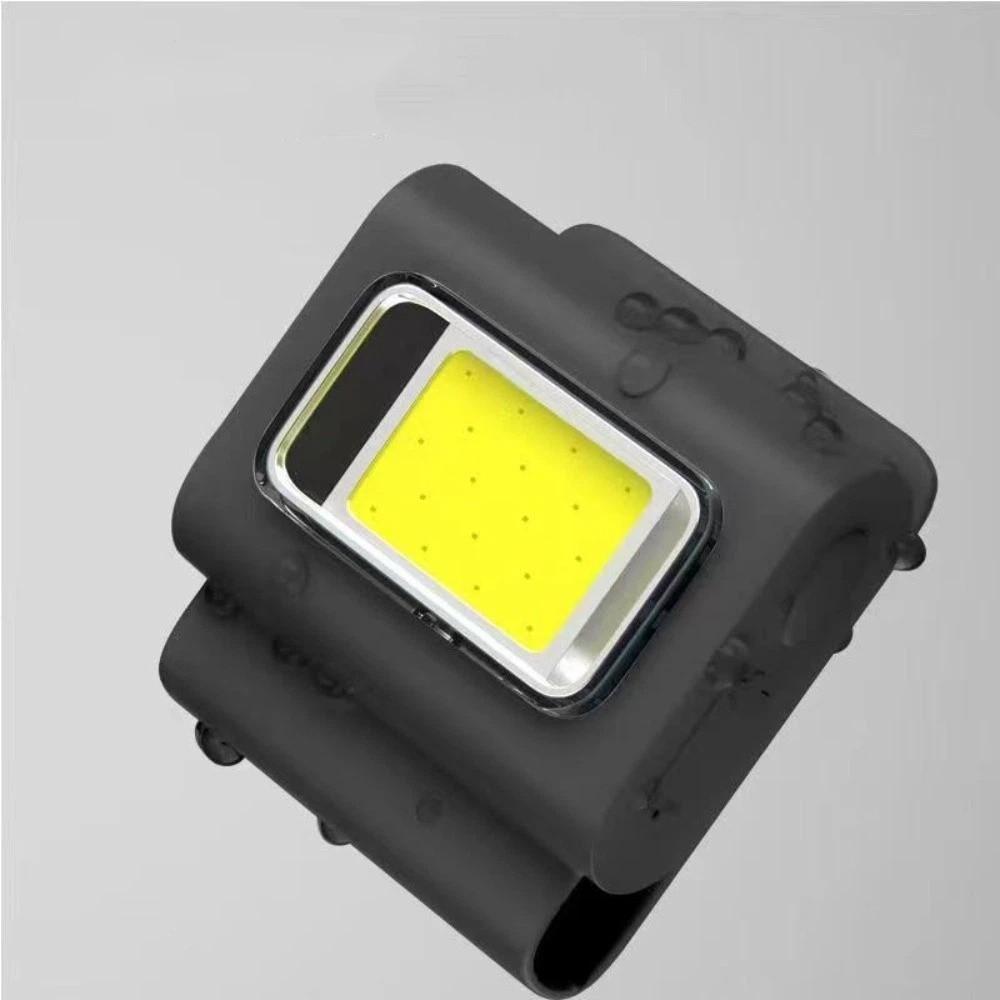 Waterproof LED Safety Lights USB rechargeable Walking Lamp Portable Run Light Camping