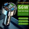 2024 Multi-Function Car Charger Head for Mobile Phones, Compatible with Apple and Huawei