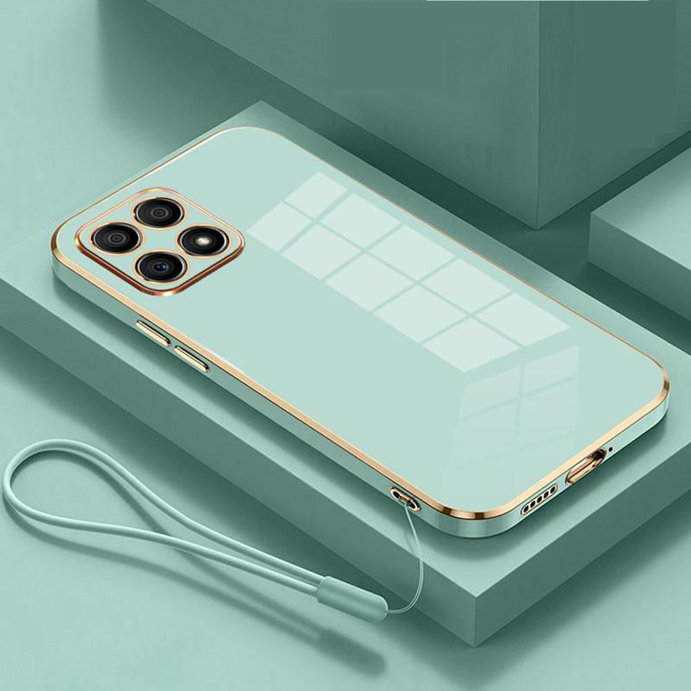 Модный мягкий прозрачный блестящий чехол для телефона Honor X9b X9 X9A X8 X8A X7A X7 X6 X6A X6S X5 Plus защитный чехол для объектива