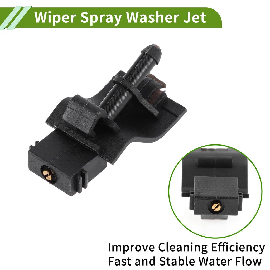 HOPESPANNER Совместимый с TOYOTA 07-13 Черный Форсунка переднего стекла 8538112300 Комплект форсунок омывателя лобового стекла