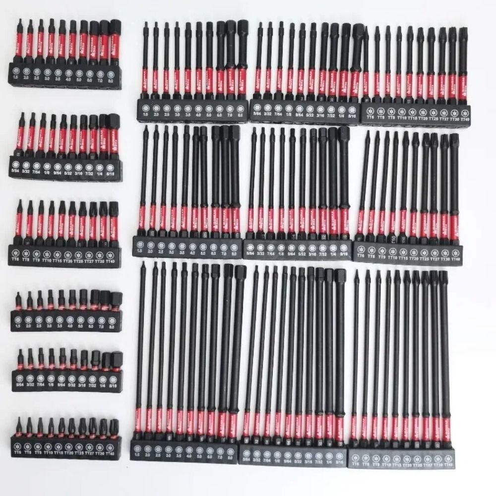 S2 Steel Impact Screwdriver Bits Batch Head Electric Drill Bit Driver For Electric Drill