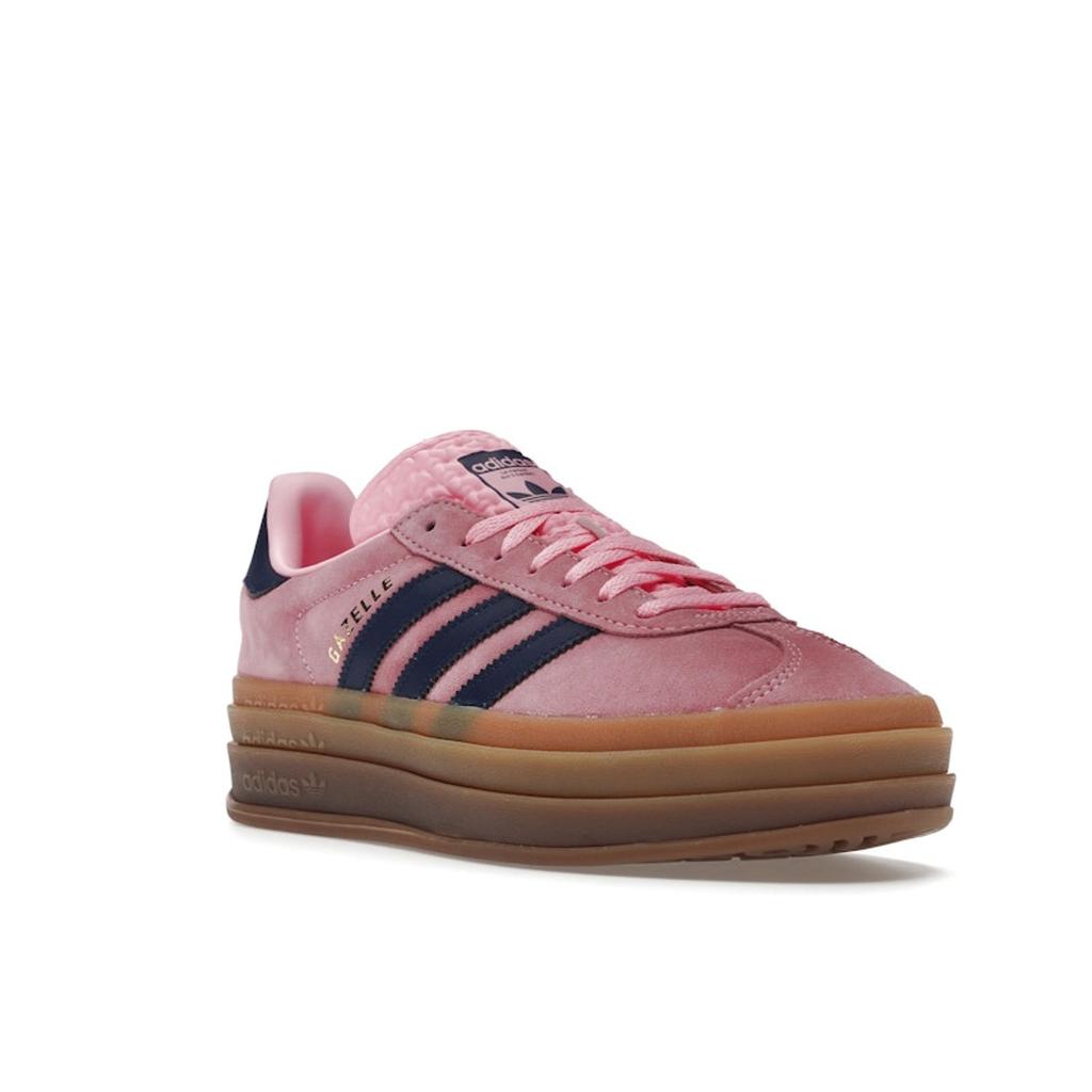 Adidas Gazelle Bold Pink Glow Gum Women Sneakers Victory-Blue H06122