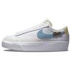 Женские кроссовки Blazer Low Platform Next Nature Boarder Blue Обувь для скейтборда DJ6376-100