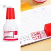 Чернила для штемпельных подушечек, 40 мл, долговечные, яркие цвета, быстросохнущие чернила для штемпельных подушечек для дома, школы, офиса