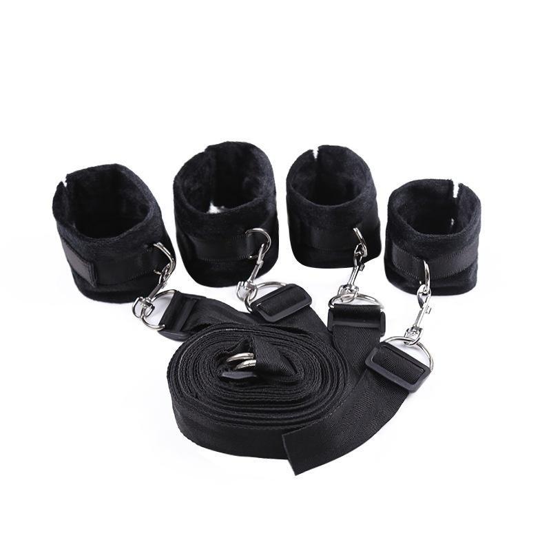 Sex Toys for Woman Couples Handcuffs Bdsm Bondage Set Under Bed BDSM Bondage Restraint Strap System Adults Wrists Ankle Cuffs