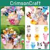 Cute Finger Puppets Doll Set For Kids Educational Family Entertainment 6/10/12 Pcs
