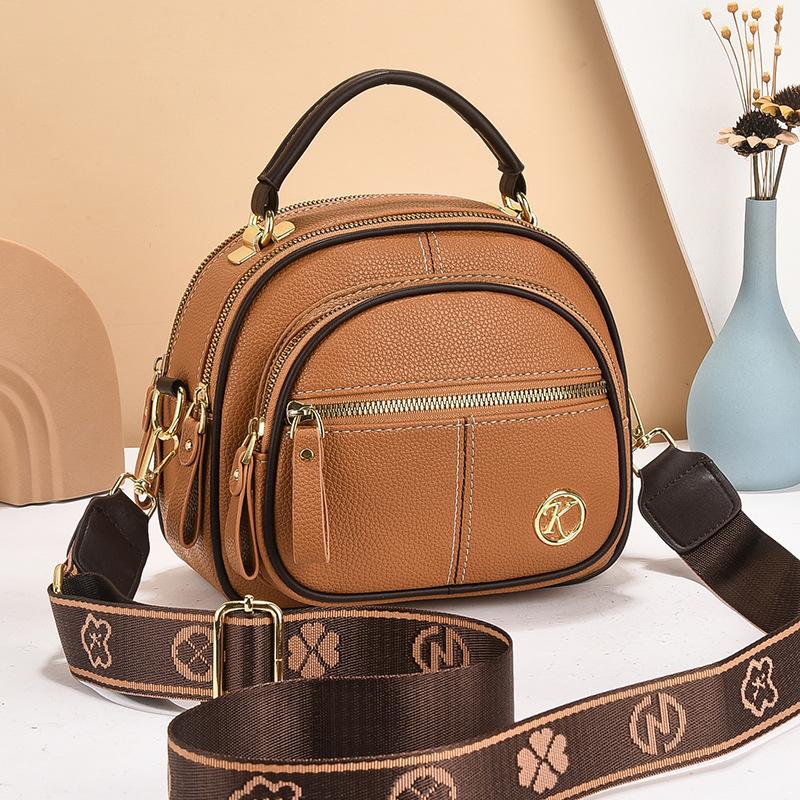 Popular Bag Multi-function Bag 2025 New Women's Bag Large Capacity High Value Women's Bag Shoulder Messenger Bag Women's Tide
