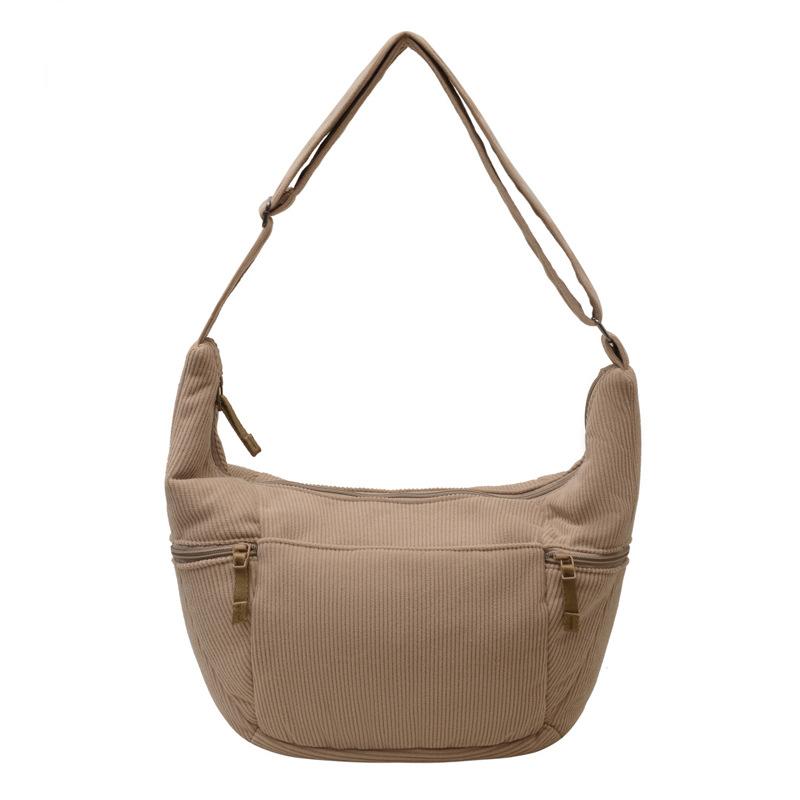 Сумка-мессенджер нишевого дизайна большой вместимости, сумка-пельмень, женская сумка через плечо, повседневная женская сумка, простой спортивный рюкзак для поездок на работу