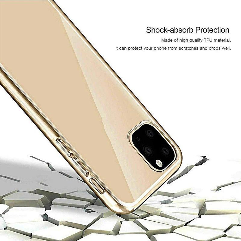 Прозрачный чехол-бампер 360° для Samsung Galaxy S26 S25 Ultra S24 S23 S22 S21 Прозрачная задняя крышка