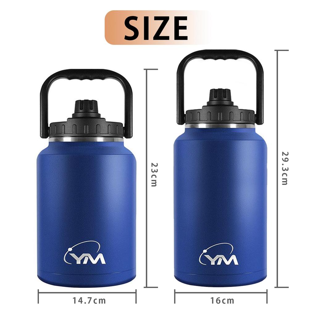 ЧЭНВЭЙ Вакуумная изоляция Вода Легко направлять Широкая Большая Нержавеющая сталь Большая Идеально для и с Катастрофа Газированная Лед На открытом воздухе Лед Хранение воды