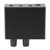 Independent Volume Control Small Sound Mixer 3.5mm Dual-Channel Stereo Mixer  For Headphone