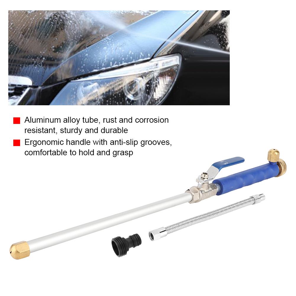 High Pressure Water Gun Powerful Washer Spray Nozzle Cleaning Tool for Home Yard Garden Car(2#)