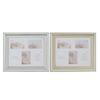 Photo Frame - Traditional - 47 X 2 X 40 Cm - Glass - Golden Polystyrene - 2 Units