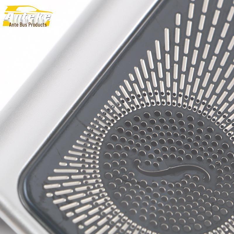 Front Triangle Speaker Sequins for 2022 Highlander: A-Pillar & Center Console Decorative Stickers