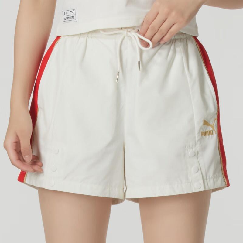 PUMA Casual Shorts Women's Ecru 629236-65