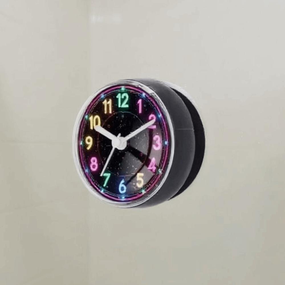 Эргономичный фитнес-эспандер Часы для ванной Водонепроницаемые кварцевые часы Часы для душа Ванная комната