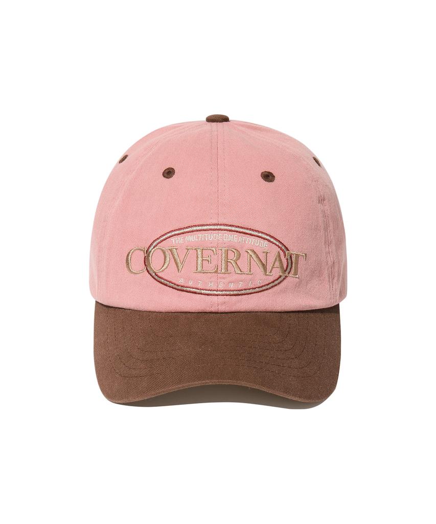COVERNAT [Cozy Fit] Vintage Ball Cap Pink
