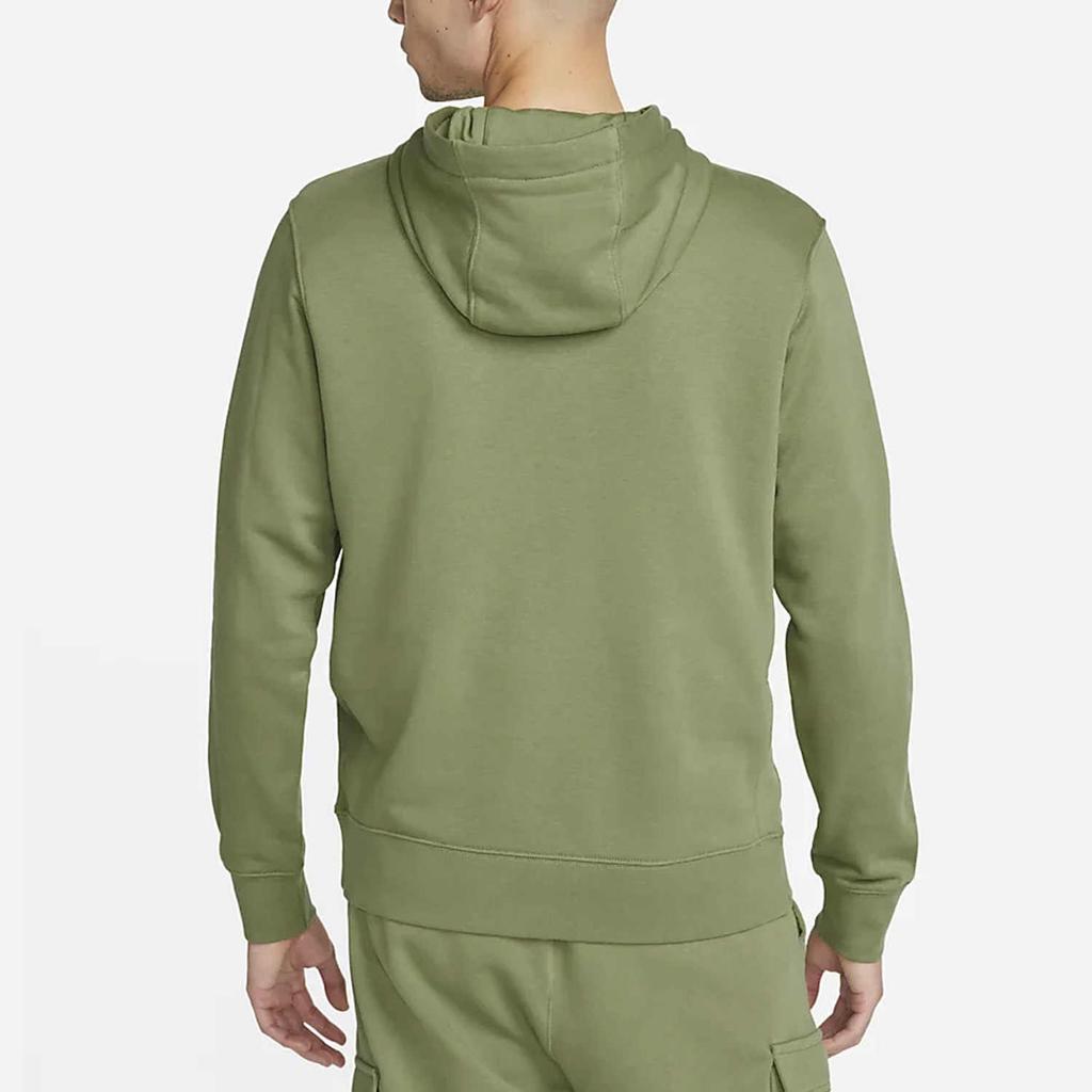 Men's Nike Sweatshirts Men's Green Hooded Moderate Regular