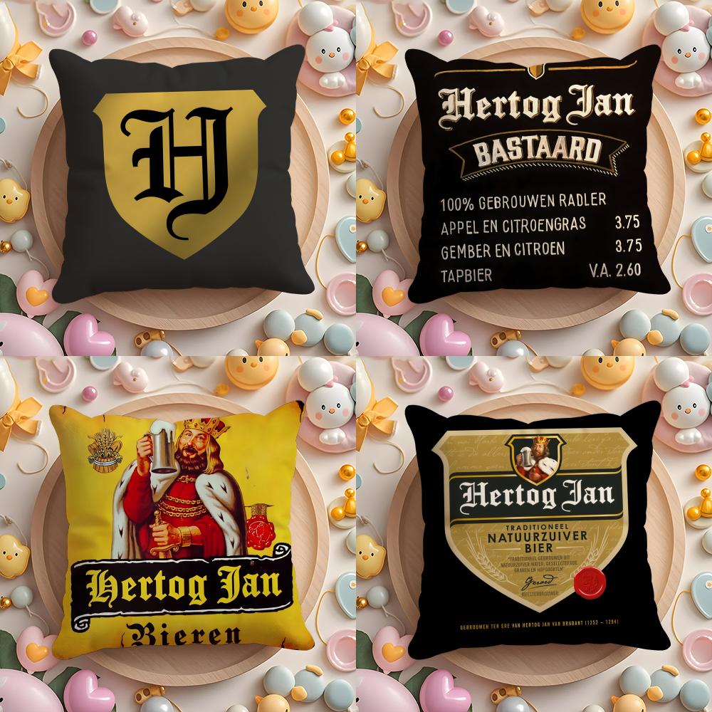 H-HERTOG JANS Наволочка-подушка для дома и автомобиля, многоцелевая - Двусторонняя, мягкая и прочная для повседневного использования