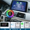 NEW Wireless CarPlay Smart Dongle Adapter Compatible with 99% of Cars Plug and Play Car Aromatherapy with RGB Ambient Lamp