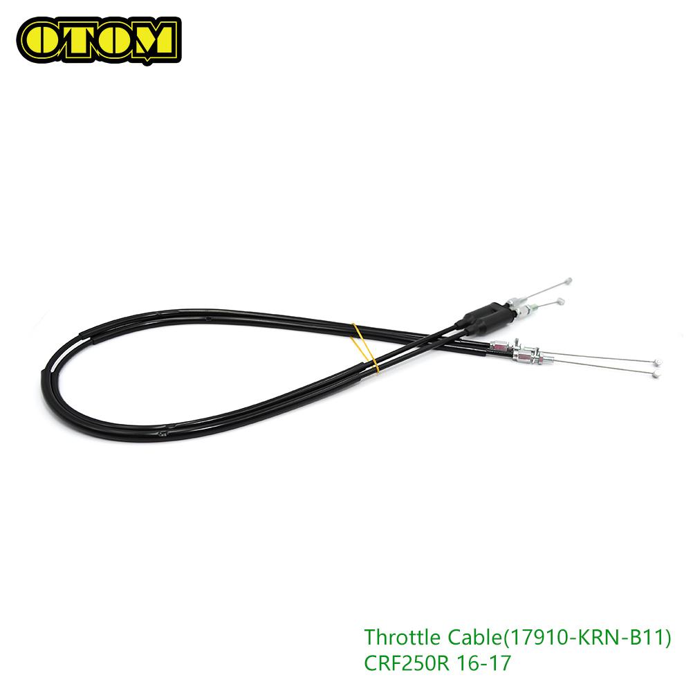 OTOM For HONDA Throttle Cable/Clutch Cable Emergency Brake Wire Oil LineCRF250R CRF250RX CRF450R CRF450RX Off-road Pit Dirt Bike