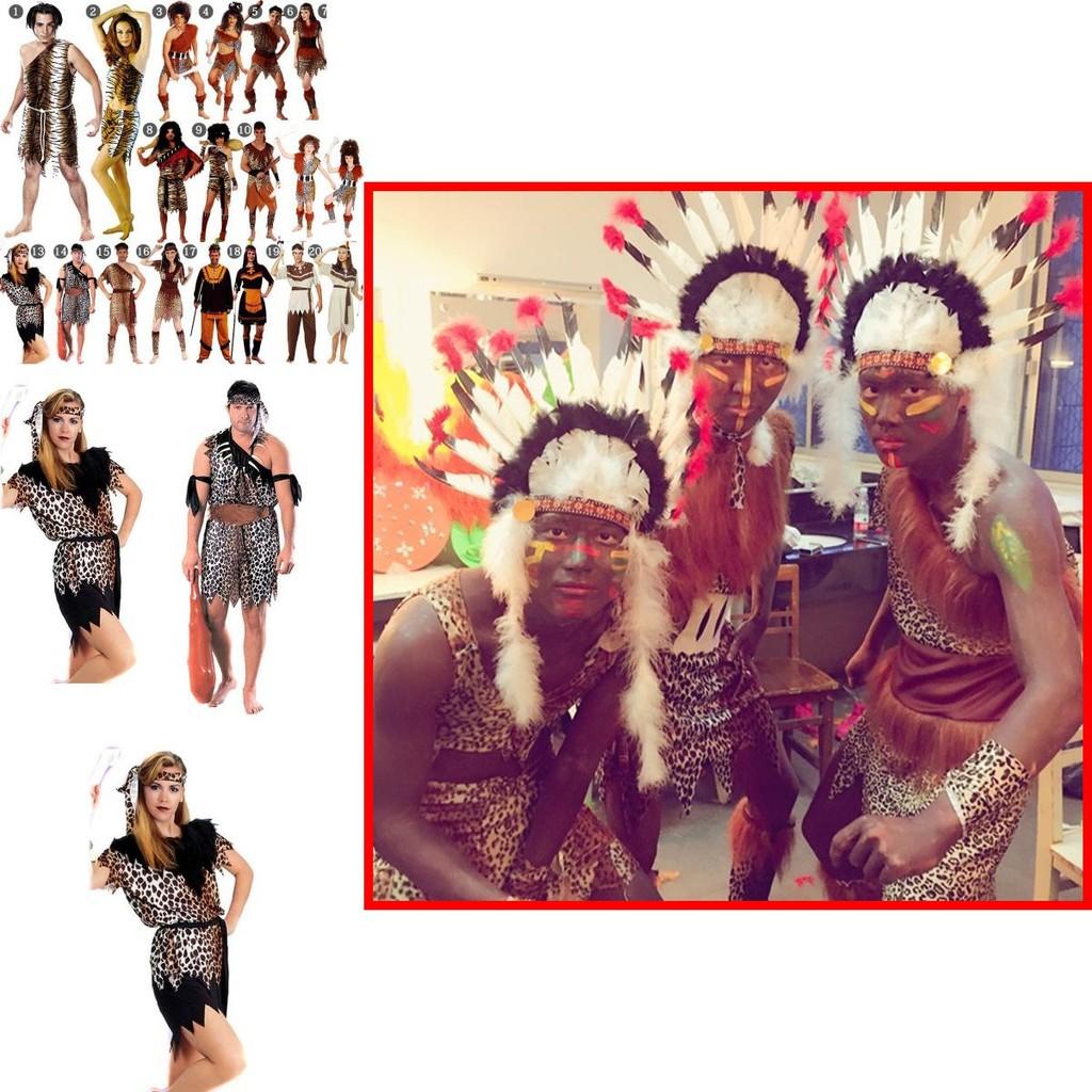 Взрослый примитивный костюм для косплея с забавным леопардовым принтом для сценического выступления