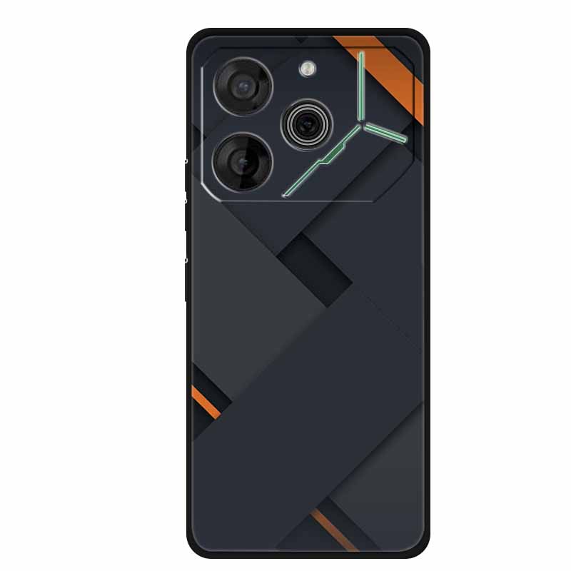 Для Tecno Pova 6 Чехол Роскошный ТПУ Мягкий Силикон Чехлы для Телефона Задняя Крышка для Tecno Pova6 2024 6.78" Ударопрочный Любовь Новый Милый Чехол
