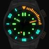 Автоматические мужские дайверские часы без логотипа AM339M/AM339MS Версия Super Luminous Оригинальный дизайн 20ATM Сапфировое стекло Часы для плавания, спорта, дайвинга