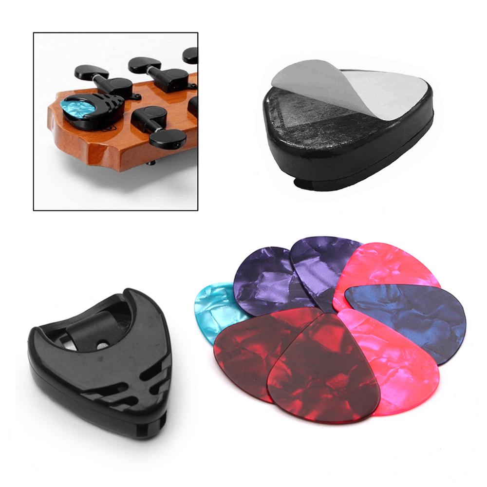 Комплект аксессуаров для акустической фолк-гитары, включая штифты для моста + гитарные гайки + целлулоидные медиаторы + гитару