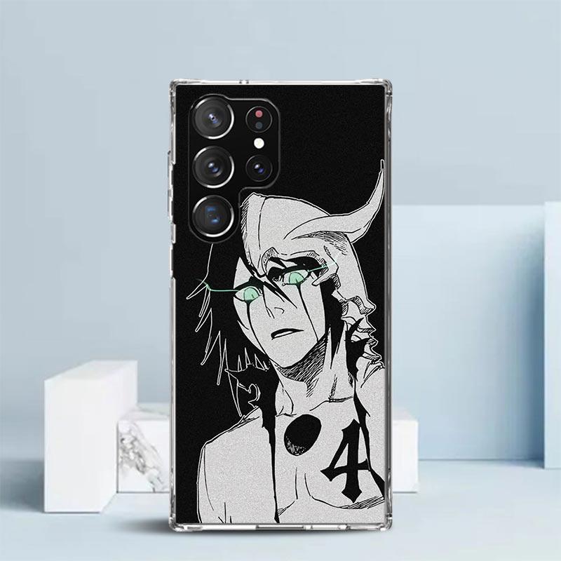 Чехол для телефона Bleach Улькиорра Сифер 4 для Samsung Galaxy S24 S25 Edge S26 Ultra S22 S23 Plus S21 + S20 FE Мягкий ТПУ Задняя крышка Gala