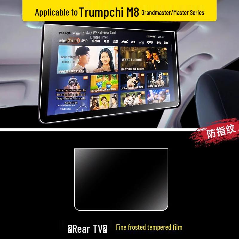 Закаленное защитное стекло для GAC Trumpchi M8, модель 26