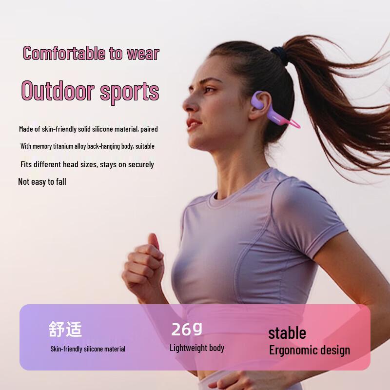 Lanshton AirWave Pro Open-Ear Bone Conduction Sports Headset