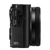 Sony Компактная цифровая камера RX100V с многослойной CMOS-матрицей, оптическим зумом, наклонным ЖК-экраном и записью видео  4K Cyber-shot (черный) 1,0-дюймовый сенсор, 2,9x