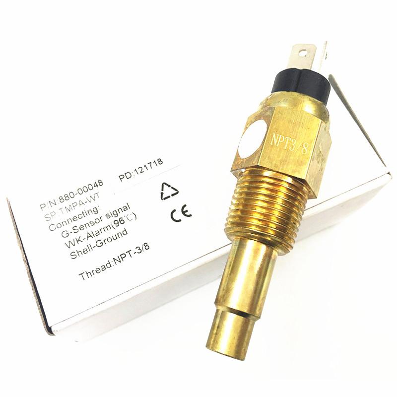 Auto Truck Boat 52mm 40-120℃ Water Temp Gauges 287.4-22.4ohm Input Signal Water Temperature Meters with 7 Kinds Backlight Color
