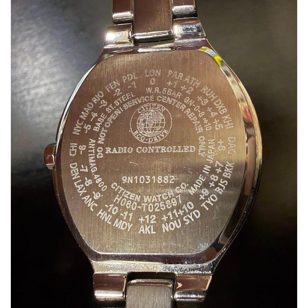 Б/у CITIZEN Citizen Cross Sea Eco Drive Радиочасы Темно-синие