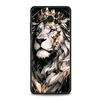 Двухцветный чехол-бампер с узором "Крест" и изображением льва для Xiaomi Poco F7 Ultra F6 F5 F4 F3 X6 X5 X4 X3 NFC C51 C55 M4 GT, мягкий ТПУ корпус