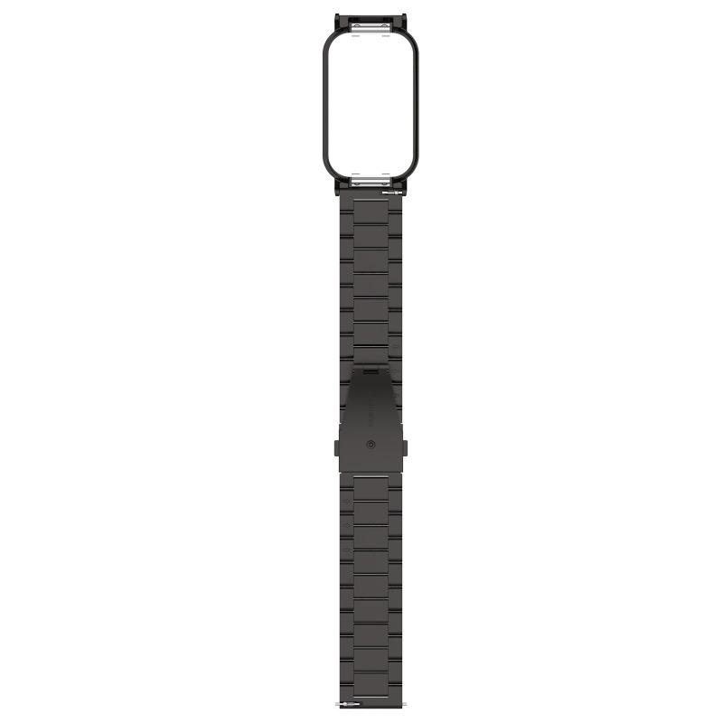 UIENIE 18 мм миланский ремешок для браслета Xiaomi Redmi Band 2 + защитный чехол-бампер Смарт-часы браслет для Xiaomi smart Band 8 Active Correa