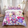3Pcs Colorful Cartoon Characters Bedding Sets For All Sizes New 3D Printed Bed Cover Comforter Duvet Cover Pillowcase Bedroom Decoration